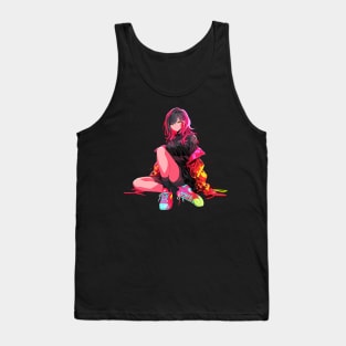 anime girl - anime style Tank Top